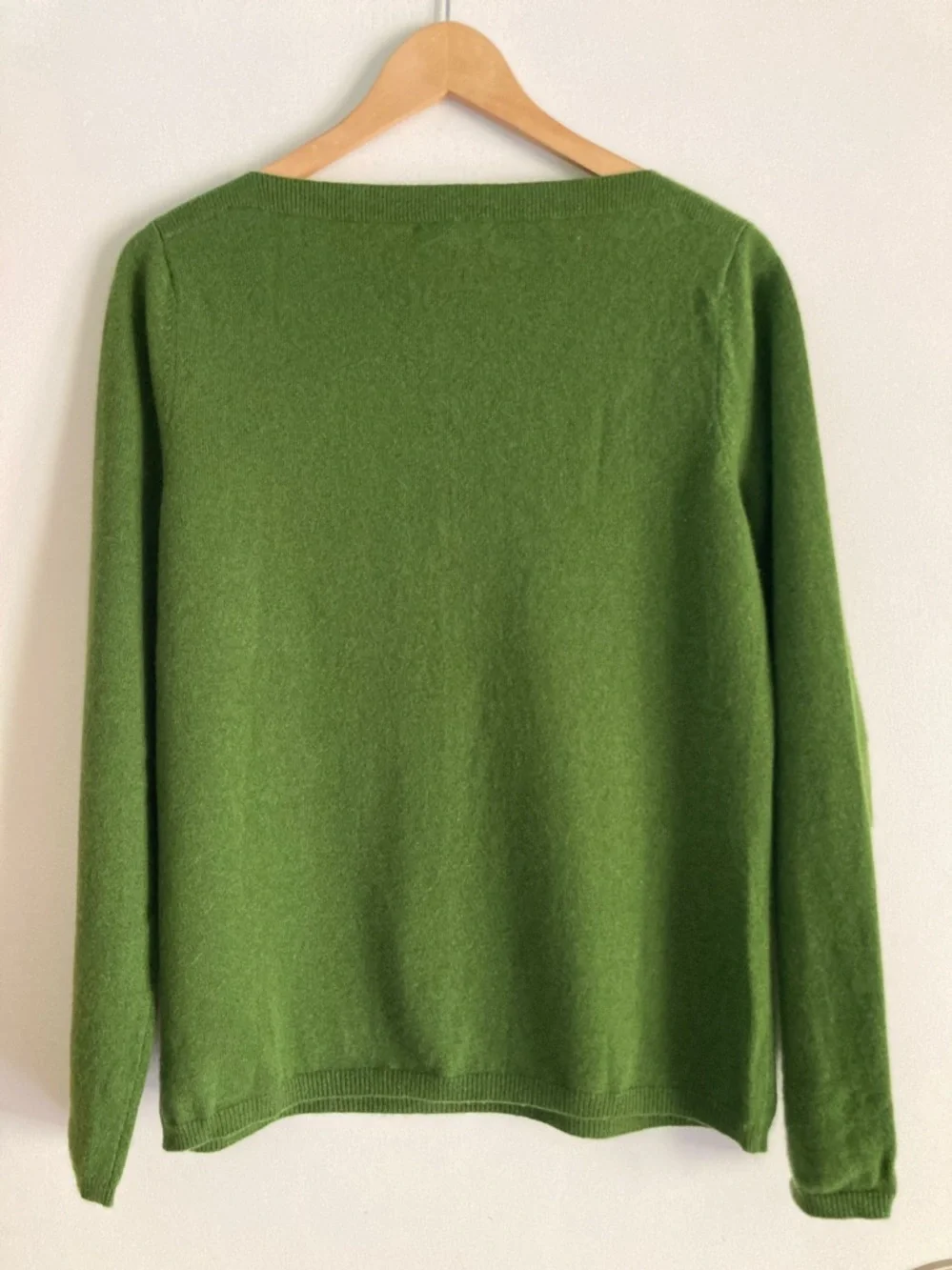 Charter Club Womens Size L  2 Ply 100% Cashmere Green Pullover Sweater - Picture 5 of 9
